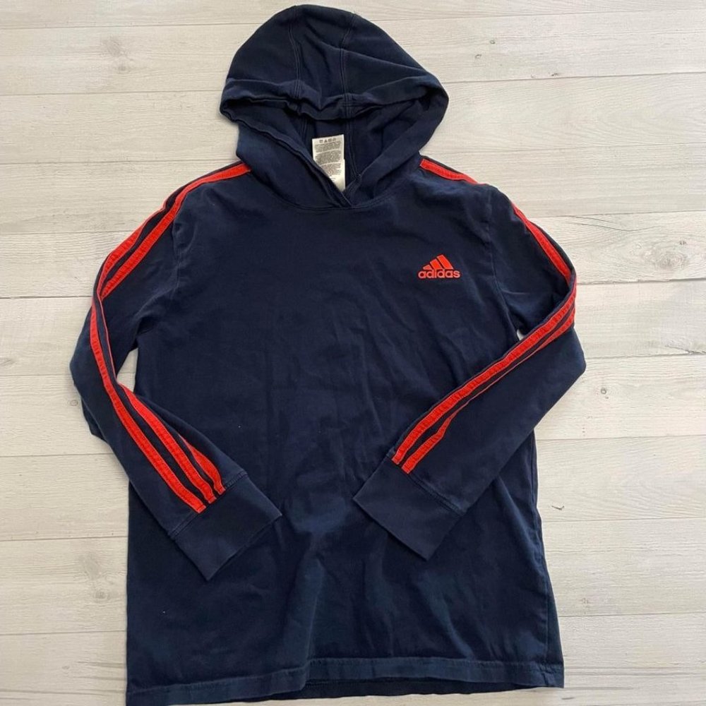 adidas‎ boys hooded shirt medium 8
